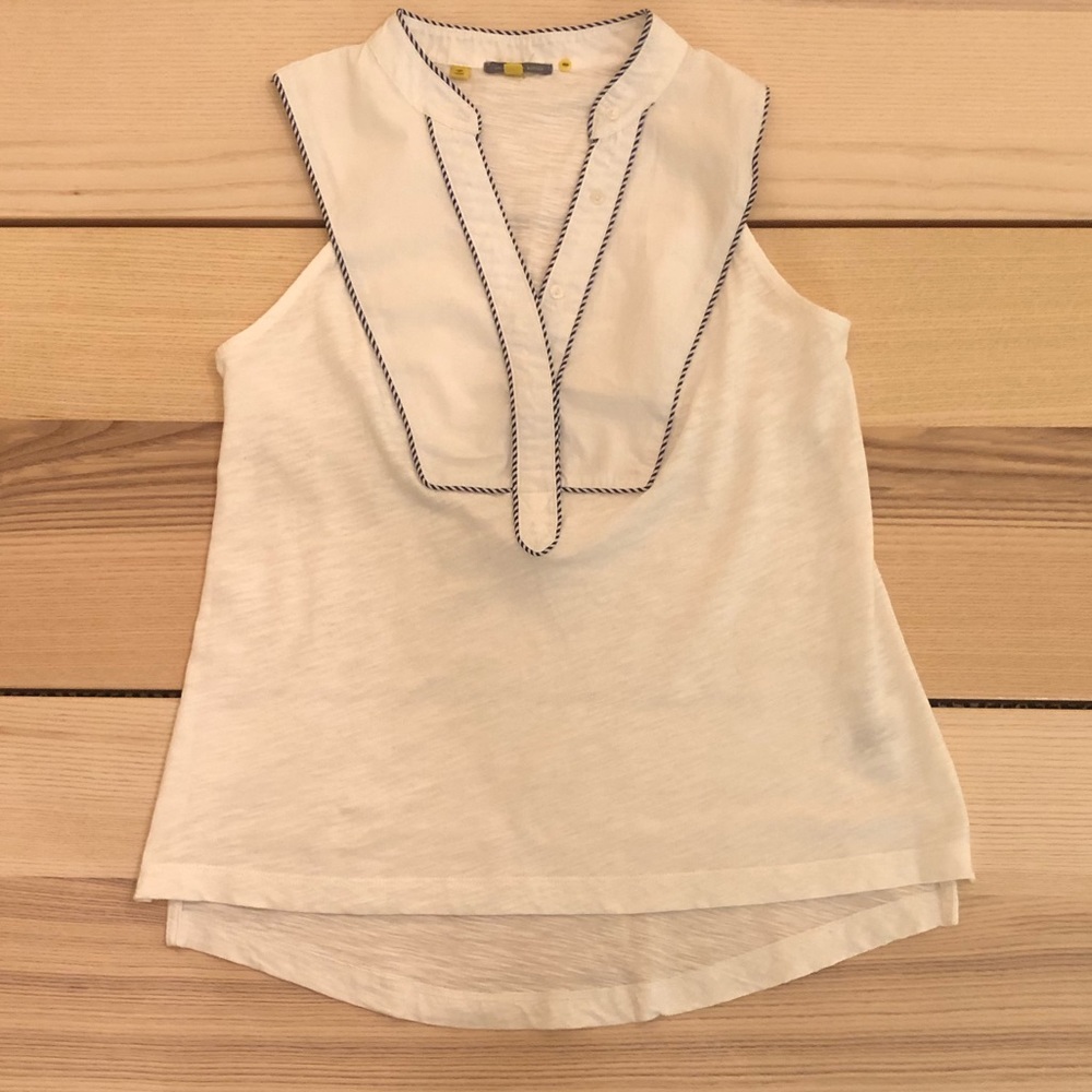 Anthropologie White tank